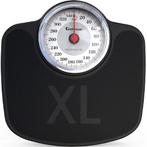Adamson A27 Medical-Grade Scales for Body Weight - Up to 350 lb, Anti-Skid Surface, Extra Large Numbers - Professional High Precision Bathroom Scale Analog - Durable with 20-Year Warranty - New 2023