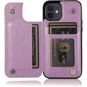 12MIni Case 12Mini Wallet Credit Card Holder Case,Protective Cover with Card Slot Holder and Slim Leather Case for iPhone 12MIni 5.4Inch (Gold) in Kuwait