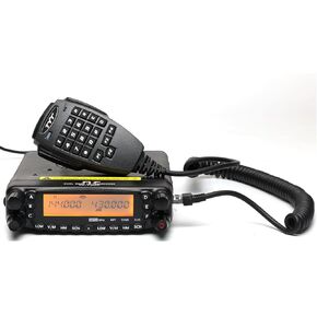 Mobile Ham Radio TYT TH-7900 50W Dual Band VHF UHF Amateur Transceiver 2M 70CM Cross-Band Two Way Radio for Car, Vehicle, Outdoor Family Road Trip Caravanning Camping, 800 Channels, Programming Cable