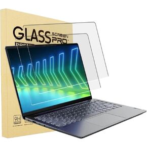 2 Pack 14 Inch Tempered Glass Screen Protector For 2024 Lenovo IdeaPad Slim 5i (14″, Gen 9),IdeaPad Pro 5i 14''(Gen 9/8), IdeaPad Pro 5 14'' (14APH8, Gen 8), IdeaPad 1 14''(Gen 7) Laptop, 9H Hardness