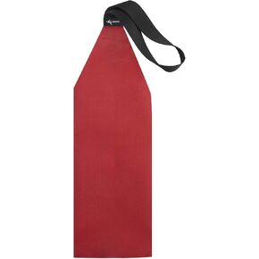 MOOCY 2 Pieces Safety Travel Flag/Safety Warning Flag for Kayak Canoe Red Warning Flag with Webbing for Kayak SUP Towing Canoes Truck Safety Accessories Kit