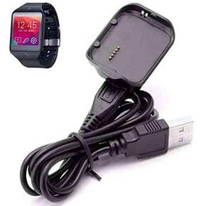 Kissmart for Gear 2 Neo Charger, Replacement Charging Cradle Dock for Samsung Galaxy Gear 2 Neo SM-R381 Smart Watch (R381 Charger)
