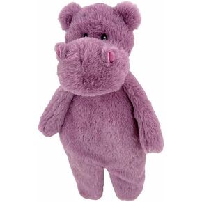 Pet Lou Floppy Hippo, 13-inch Height, Lavender, Super Soft, Animal Plush Toys