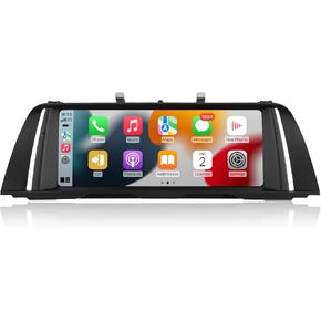 شاشة لمس 10.25 بوصة لسيارة BMW 5 Series F10 F11 (2013-2016) مع نظام NBT اللاسلكي Apple CarPlay Android Auto Upgrade Factory راديو السيارة الأصلي مضخم صوت ستيريو محتفظ به in Kuwait