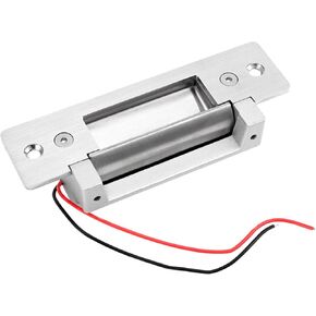 Heavy Duty Electric Door Strike Lock ANSI Standard 12V DC Fail-Secure or Fail-Safe Adjustable for Access Control Cylindrical Locksets or Mortise Lock