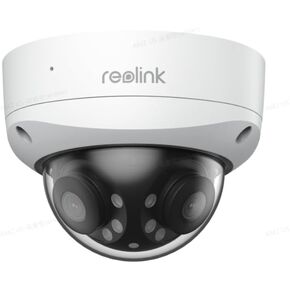 REOLINK 4K 8MP 180° Dual-Lens PoE IP Camera, IK10 Vandal-Proof, Person/Vehicle/Animal Detection, Spotlight Color Night Vision, 2 Way Talk, IP67 Weatherproof, No PT Supported, Duo 2V PoE