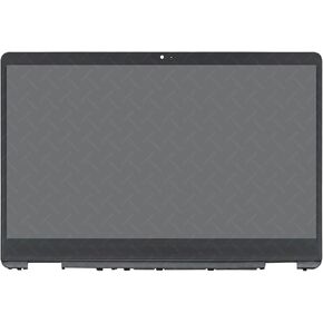 LCDOLED Replacement for HP Chromebook x360 14b-cb0013dx 14b-cb0023dx 14b-cb0047nr 14b-cb0097nr 14.0 inches WXGA 1366x768 LCD Display Touch Screen Digitizer Assembly Bezel with Board