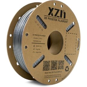 Silk PLA Filament 1.75mm, Metal-Like Shiny 3D Printer Filament, 1kg Spool (2.2lbs), Dimensional Accuracy +/- 0.03 mm, Vacuum Packaging (Silk Gold)