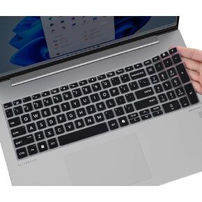 غطاء لوحة مفاتيح CaseBuy لجهاز 2024 HP EliteBook 660 G11 16 بوصة، EliteBook 665 G11 16، HP ProBook 460 G11 16، ProBook 465 G11 16 بوصة غلاف حماية للكمبيوتر المحمول - أسود
