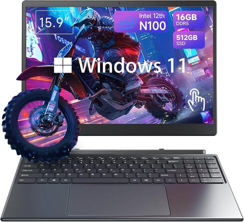 2024 كمبيوتر محمول 2 في 1 يعمل باللمس، 2560 * 1600 IPS، DDR5 16 جيجا رام 512 جيجا SSD، انتل سيليرون (حتى 3.4 جيجا هرتز)، كمبيوتر محمول ويندوز 11 مع لوحة مفاتيح جلدية قابلة للفصل، واي فاي 6، بلوتوث 5.2 in Saudi Arabia