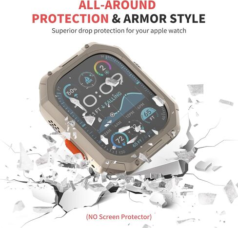 Compatible with Apple Watch Bumper Case Ultra 2 / Ultra 49mm Soft Flexible TPU Lightweight Protective Cover for iWatch Ultra 2/1(2024/2023/2022)[NO Front Screen Protector], Black-1pack in Saudi Arabia