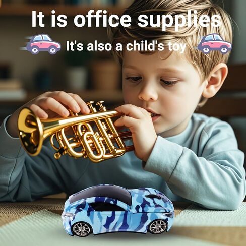 elec Space Wireless Mouse, Cool Car-Shape Wireless Mouse with LED Headlights, 2.4G Unique Car Mouse for Kids with USB Receiver, 1600 DPI Cute Gaming Mouse for Laptop PC Computer-White in Kuwait