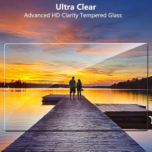 [2 Pack Screen Protector for Lenovo Tab M10 FHD Plus 10.3 Inch TB-X606F TB-X606X,Tempered Glass Screen Film Guard for Lenovo Tab M10 Plus (2nd Gen) 2020 Release in Kuwait