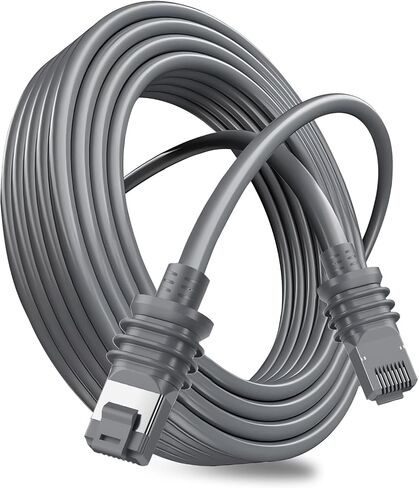 Starlink Cable Gen 3, 2000Mbps Starlink Gen 3 Cable, High Seepd Starlink Ethernet Cable, Waterproof Starlink Extension Cable, Replacement Cable for Starlink Gen3, V3, Mini, Gray （50FT） in Saudi Arabia