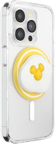 PopSockets Round Phone Grip Compatible with MagSafe, Adapter Ring Included, Phone Holder, Wireless Charging Compatible, Disney Villains - Poison Apple in Saudi Arabia