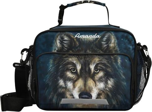 Urban Style Robots Lunch Box for Girl Boys, School Kids Lunch Bag Snacks Insulated Cooler Tote for Teen School Office Work in Saudi Arabia