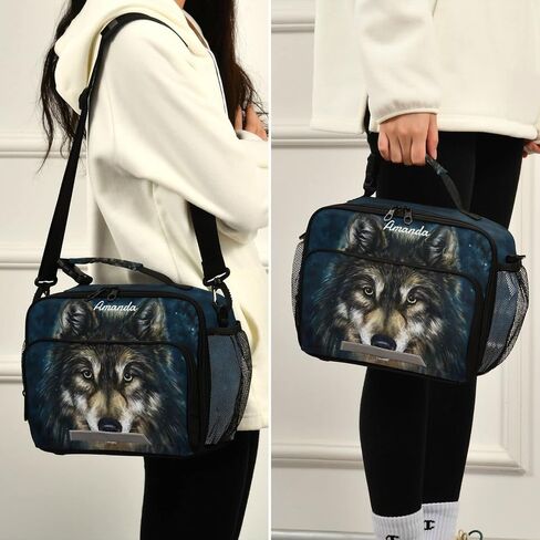 Urban Style Robots Lunch Box for Girl Boys, School Kids Lunch Bag Snacks Insulated Cooler Tote for Teen School Office Work in Saudi Arabia