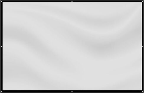 Core Innovations Home Theater Bundle with Projector, 120" Screen, and Two Mini Bluetooth Wireless Bone Conduction Instant Speakers, Sea Blue in Kuwait