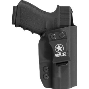 Crazy AL’S® G19 Holster Compatible with Glock 19,Custom Fit:G19/19X/25/26/44/45 (Gen 1-5) & G23/32 (Gen 3-4) Pistol，IWB Kydex Holster，Inside Waistband Concealed Carry,G26 Holster