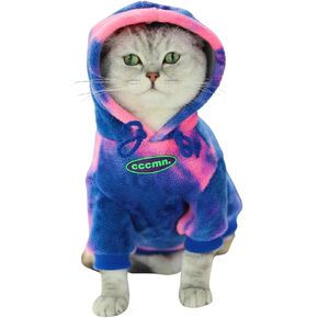 HDKUW Dog Hoodie Sweaters, Dog Winter Clothes, Pet Hooded Sweatershirt Pullover, Dog Outfit Coat Apparel for Small Medium Large Dogs Pink 8XL/11# in Kuwait