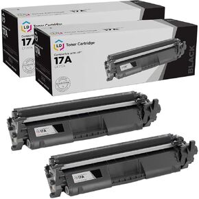 LD Products Compatible Toner Cartridge Replacement for HP 17A CF217A (Black, 2-Pack) Compatible with HP Printer Models HP Laserjet Pro M102a M102w MFP 130a M130fn M130fw M130nw