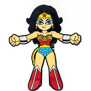 Hug Buddy Wonder Woman Air Vent Car Phone Holder, Adjustable, Universal Fit, Cell Phone Mount Compatible with iPhone, Samsung Galaxy, LG, Google, Nexus 5X, Moto, Black and Other Smartphones