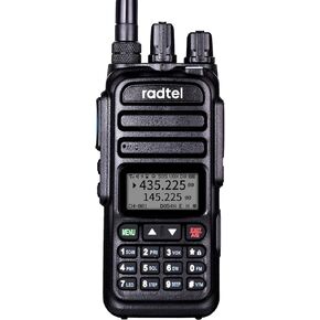 Radtel RT-830 144-148Mhz/420-450Mhz Dual Band Ham Radio, NOAA Weather Channel Long Range Handheld Two Way Radio 128CH Walkie Talkie Air Band Reception 3500mAh Battery
