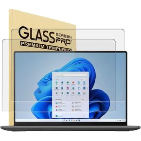 2 Pack 16 Inch Tempered Glass Screen Protector For HP Envy 16/ HP Spectre x360 16/ HP ZBook 16/ HP ZBook Fury/Studio/Firefly 16 G9/EliteBook 860 865 G9 16 Laptop, HP 16" 16:10 Aspect Ratio Laptop, 9H