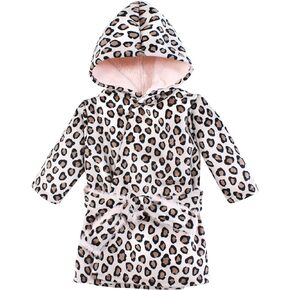 Hudson Baby Unisex BabyMink with Faux Fur Lining Pool and Beach Robe Cover-ups