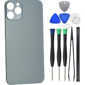 زجاج خلفي أخضر لهاتف iPhone 11 Pro Max مع لاصق مقطوع مسبقًا in Kuwait