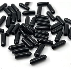4mm Nipple Cap for Airquarium Air Flow Control Distributor,Oxygen Outlet Diverter Plug Aquarium Air Pump（20 Pieces）