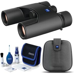 Zeiss 8x25 Victory Pocket Binoculars with Zeiss Lens Cleaning Kit Bundle