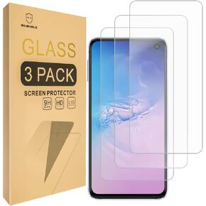 Mr.Shield [3-PACK] Designed For Samsung Galaxy S10e [Tempered Glass] Screen Protector [Japan Glass With 9H Hardness] with Lifetime Replacement