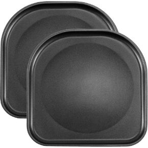 Drip Tray for PowerXL Air Fryer, 2 PCS Premium Nonstick Drip Pan, Oil Drip Tray, Oven Drip Pan, Air Fryer Replacement Parts for 6QT, 10QT PowerXL Vortex Air Fryer Oven Pro Plus, Dishwasher Safe