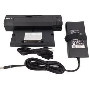 Dell E-Port Replicator PR02X Docking Station and Port Replicator 130W For E Series Laptop/Notebooks (Renewed)