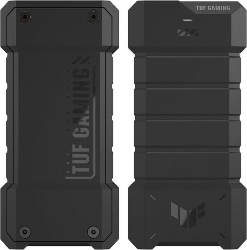 ASUS TUF Gaming AS2000 Plus —USB-C 3.2 Gen 2x2 Portable M.2 NVMe PCIe SSD 2 تيرابايت، سرعة تصل إلى 2000 ميجابايت/ثانية، مقاومة السقوط MIL-STD-810H، مقاومة الماء والغبار IP68، هيكل من سبائك الألومنيوم ووسادة حرارية in Saudi Arabia