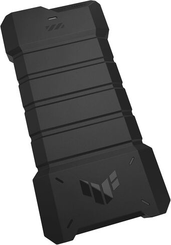 ASUS TUF Gaming AS2000 Plus —USB-C 3.2 Gen 2x2 Portable M.2 NVMe PCIe SSD 2 تيرابايت، سرعة تصل إلى 2000 ميجابايت/ثانية، مقاومة السقوط MIL-STD-810H، مقاومة الماء والغبار IP68، هيكل من سبائك الألومنيوم ووسادة حرارية in Saudi Arabia
