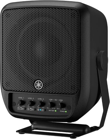 Yamaha Stagepas100 Portable 6.5'' Powered PA with 3-Channel Mixer,Black in Saudi Arabia