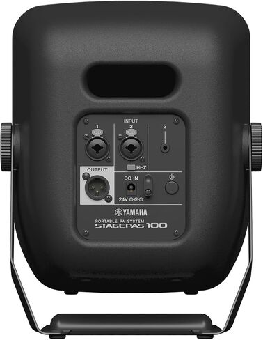 Yamaha Stagepas100 Portable 6.5'' Powered PA with 3-Channel Mixer,Black in Saudi Arabia