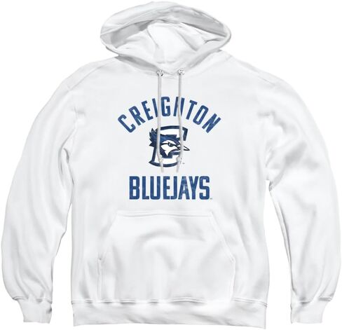 Creighton University Official Bluejays Logo Unisex Adult Pull-Over Hoodie in Saudi Arabia