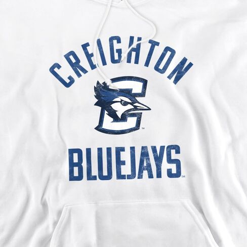 Creighton University Official Bluejays Logo Unisex Adult Pull-Over Hoodie in Saudi Arabia