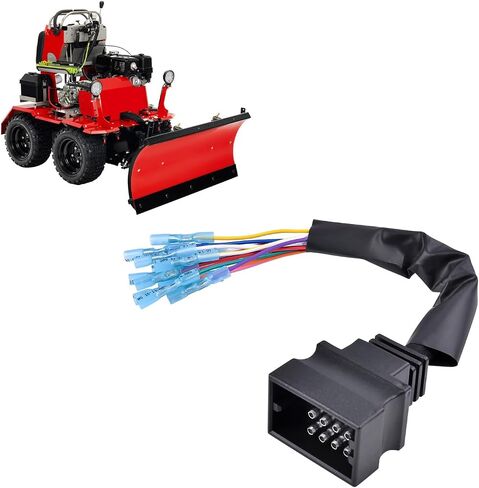 MSC04753 MSC04754 Snow Plow Wiring Harness Repair Kit 13 Pin Connector Fit Boss Snowplow Blade 13-Pin Plow and Vehicle Side Replace 1304745, 1304744, MSC03744, MSC03743, MSC04581 in Saudi Arabia