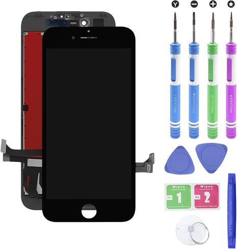 Replacement for iPhone 7G 2016 Year (Model A1660 A1778 A1779) White LCD Display Digitizer Panel (Repair) LED Screen Assembly with Repair Tools in Saudi Arabia
