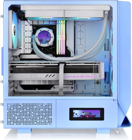 Thermaltake Ceres 350 MX/Bubble Pink/Mid Tower/CT140 ARGB Fan*2/CT140 Fan*1/Mesh & TG Front Panel/Hidden-Connector MB/CA-1Z3-00MAWN-00 in Saudi Arabia