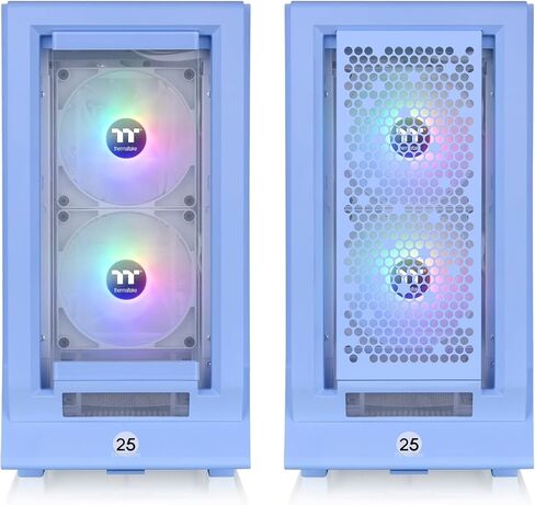 Thermaltake Ceres 350 MX/Bubble Pink/Mid Tower/CT140 ARGB Fan*2/CT140 Fan*1/Mesh & TG اللوحة الأمامية/موصل مخفي MB/CA-1Z3-00MAWN-00 in Saudi Arabia