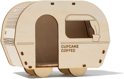 Hamster Hideout,Coffee Car for Small Animal Habitat Decor,Hamster Toys,Hamster Cage Accessories for Gerbil,Dwarf Hamster,Syrian Hamster (Only for Small Hamster) in Saudi Arabia