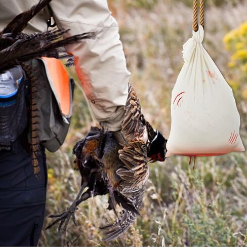 5 Pack Game Bags Elk Reusable Breathable,Elk Game Bags for Meat with Reflective Tags,Wild Game Bags Deer Hunting Rolled Heavy Duty Quarter Bags,for Elk, Deer, Caribou, and Moose in Saudi Arabia