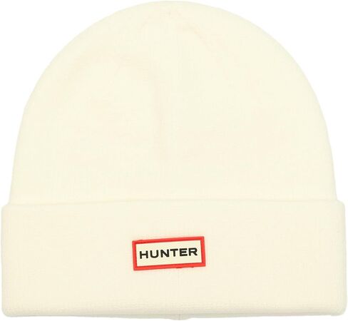 قبعة صغيرة Play Essential للسيدات من Hunter، قبعة تحمل شعار العلامة التجارية، إكسسوار مريح ودافئ، أحمر، مقاس واحد in Kuwait