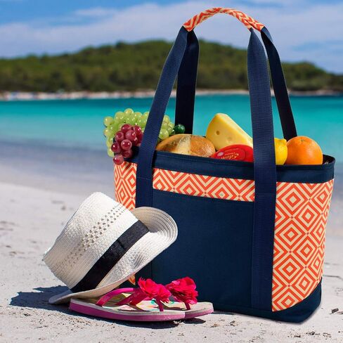 Picnic at Ascot Extra Large Insulated Cooler Bag - 30 Can Tote- Designed & Quality Approved in USA in Kuwait