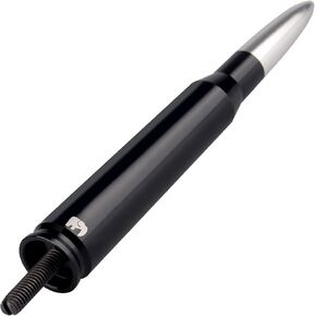 ONE250 Bullet Style Antenna, Compatible with Toyota Tundra All Models - Will fit Any Tundra TRD Packages, XK30/XK40, XK50, Double Cab, CrewMax, SR5, 1794 Edition, TRD or TRD Pro (Orange)